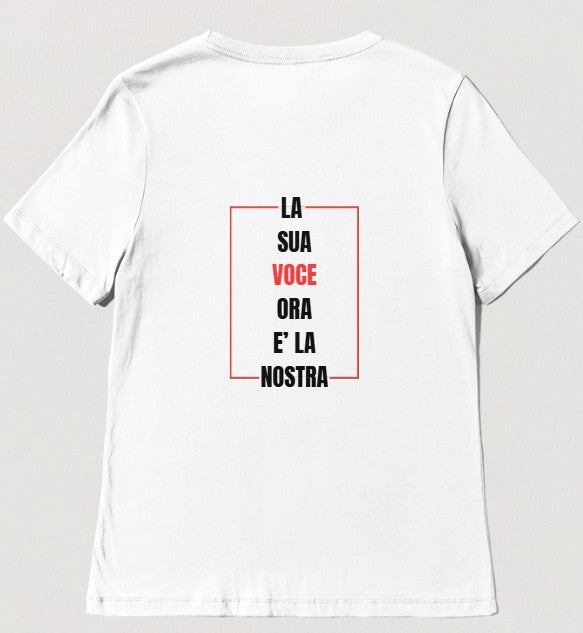 T-shirt bianca NARCOS