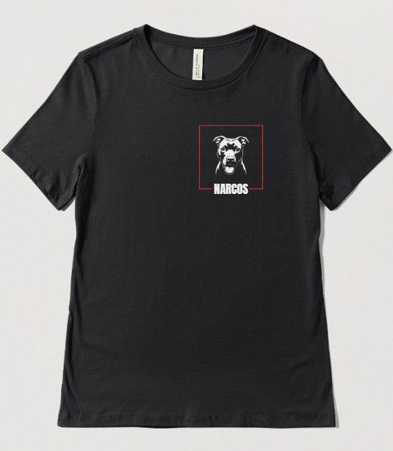 T-shirt nera NARCOS
