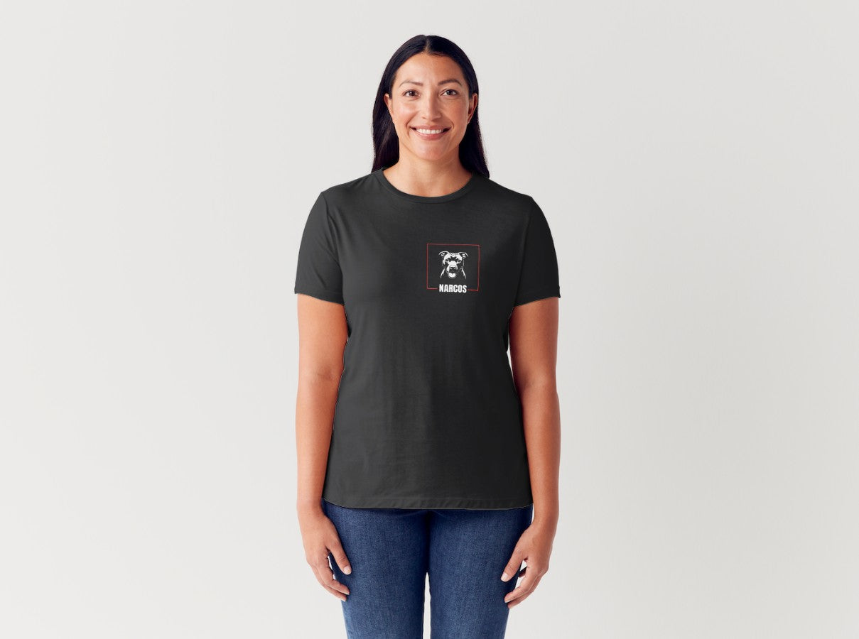 T-shirt nera NARCOS